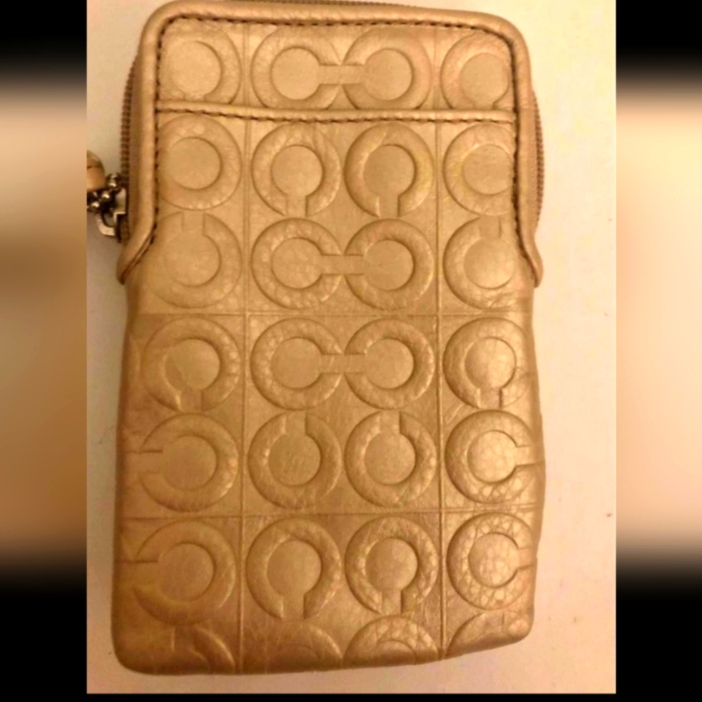 Authentic Coach wristlet